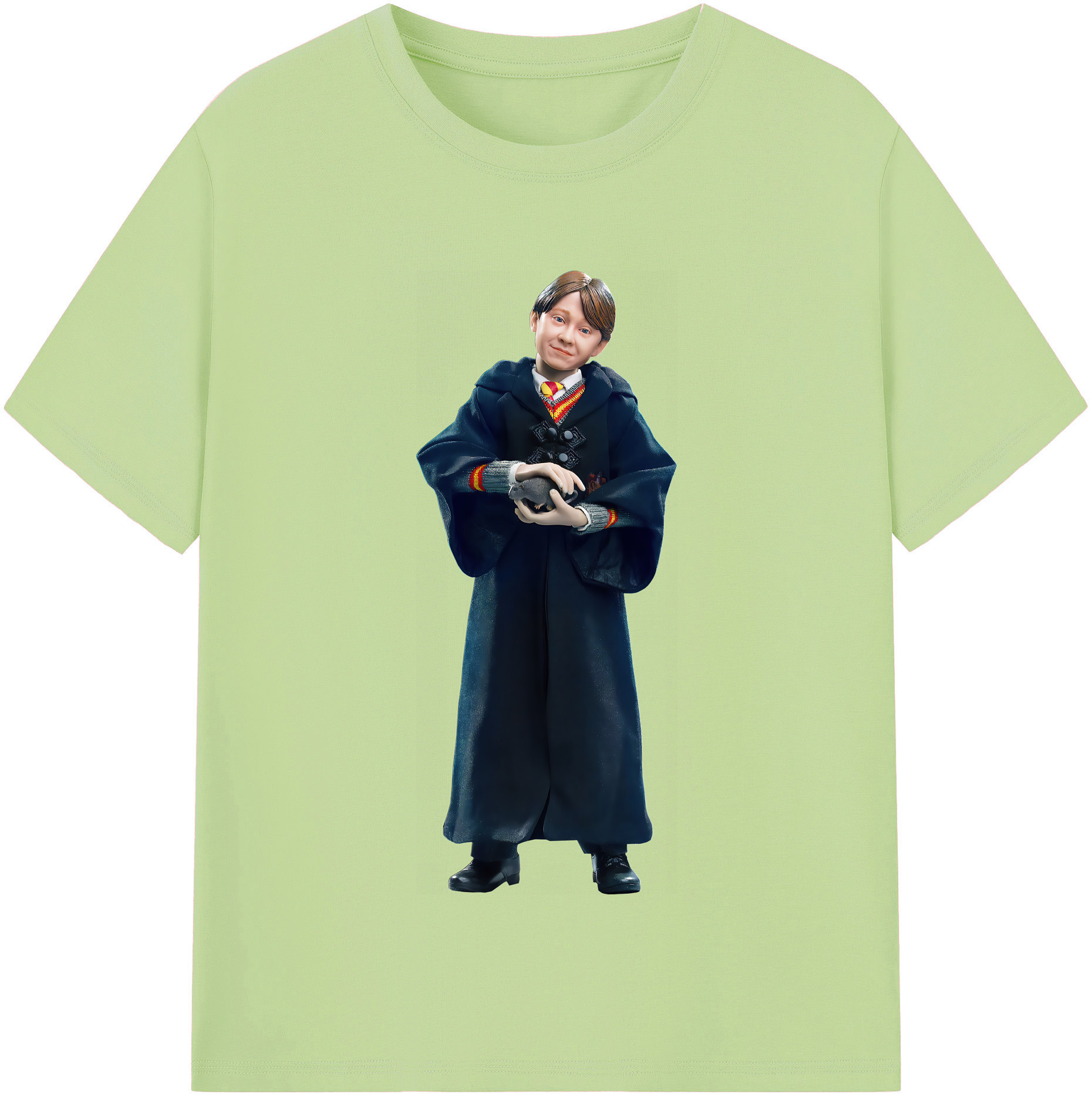 （画像用） Harry Potter ハリー・ポッターシリーズ 綿100％半袖Tシャツ（フロントプリント）